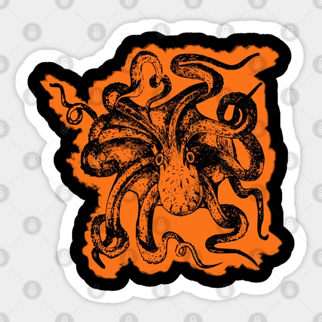 octopus Sticker by Shreedigital 